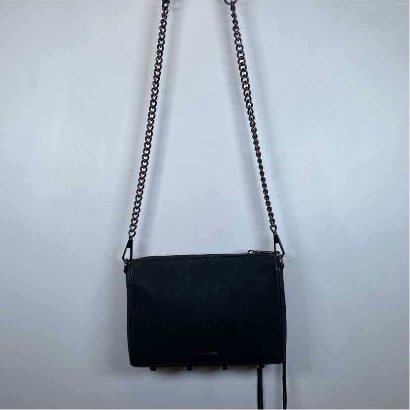 Pre-Owned Rebecca Minkoff Black Leather Handbag