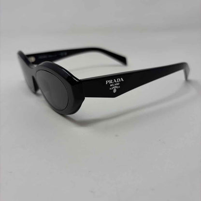 Pre-Owned Prada Black Plastic Designer Sunglasses