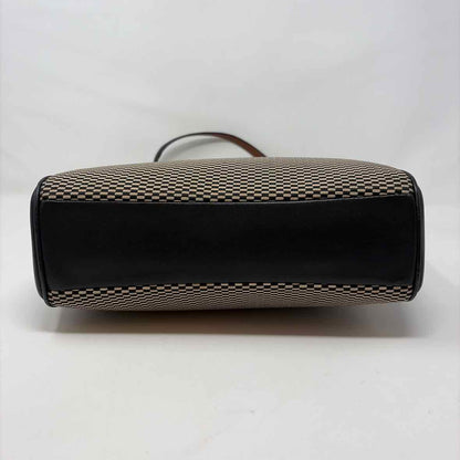 Pre-Owned Coach Black/Brown Fabric Handbag
