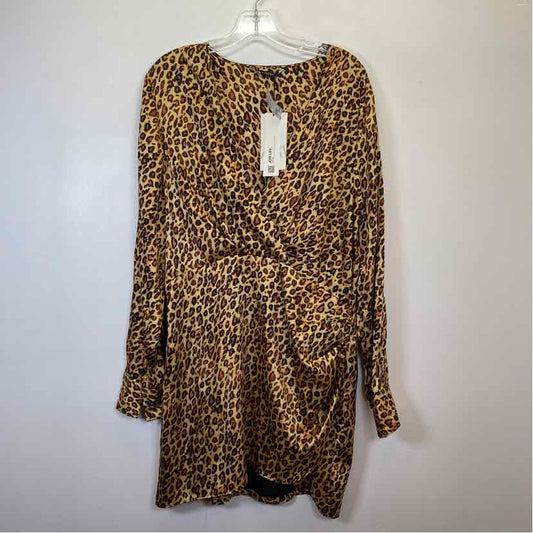 Pre-Owned Size XXL ZARA Cheetah Casual Dress