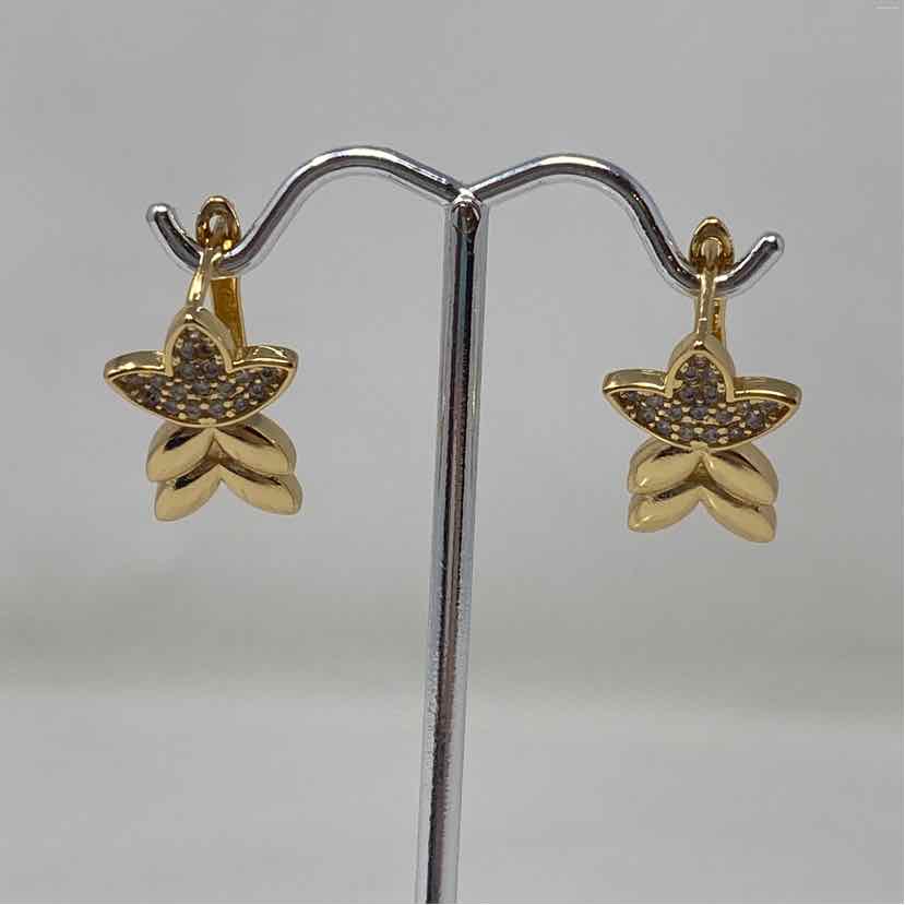 Gold Multi Metal Earrings