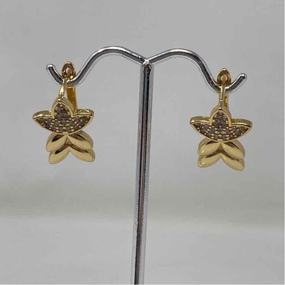 Gold Multi Metal Earrings