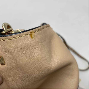 Pre-Owned Valentino Tan Leather Designer Handbag