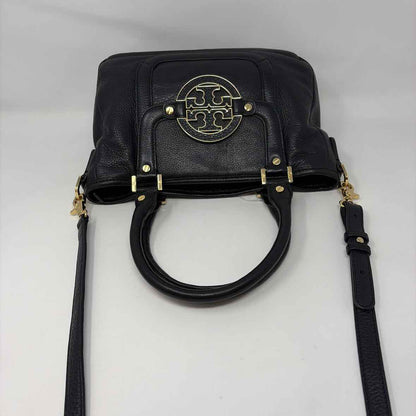 Pre-Owned Tory Burch Black Leather Handbag