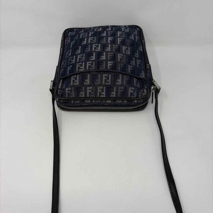 Pre-Owned Fendi Denim Canvas Designer Handbag