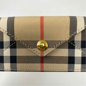 Pre-Owned Burberry Plaid Canvas Designer Belt