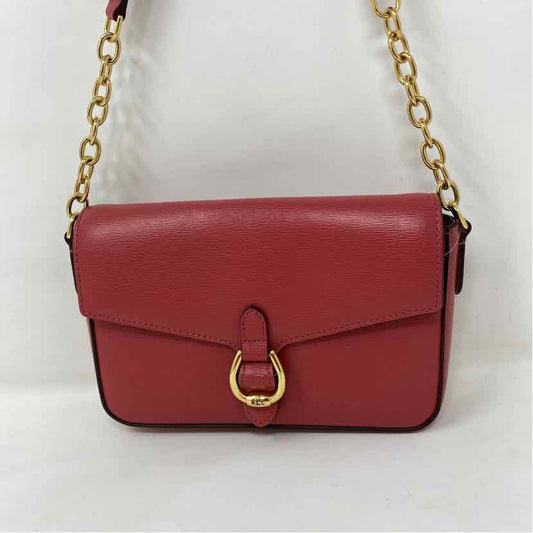 Pre-Owned Ralph Lauren Hot Pink Leather Handbag