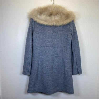 Pre-Owned Size L Belle Badgley Mischka Blue Coat