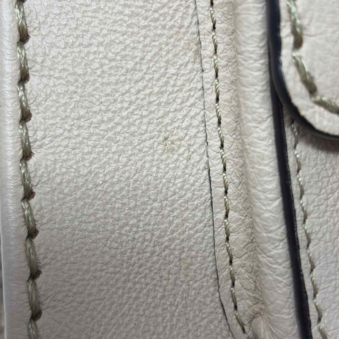 Pre-Owned Chloe Beige Leather Designer Handbag