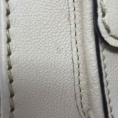 Pre-Owned Chloe Beige Leather Designer Handbag