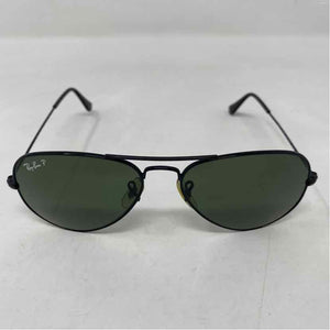 Pre-Owned Ray Beams Black Metal Sunglasses