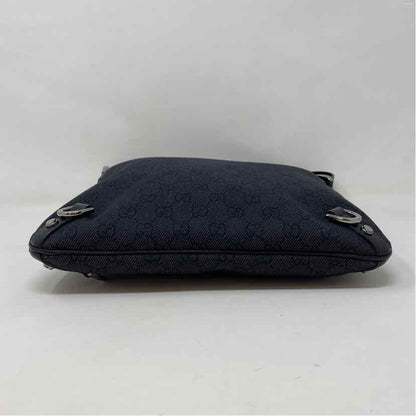 Pre-Owned Gucci Denim Canvas Designer Handbag