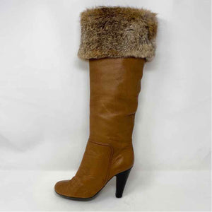 Pre-Owned Shoe Size 5.5 Vicini Cognac Boots