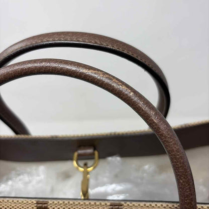 Pre-Owned Gucci Monogram Canvas Designer Handbag