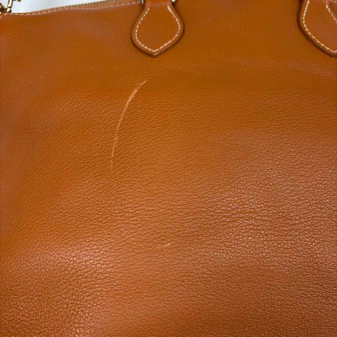 Pre-Owned Dooney & Bourke Cognac Leather Handbag