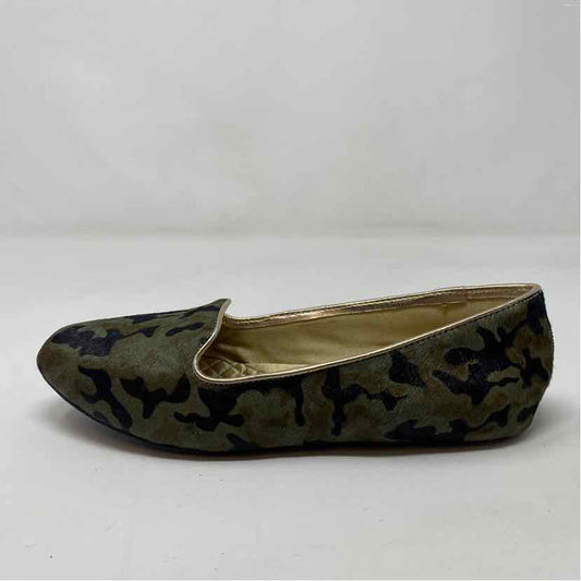 Pre-Owned Shoe Size 6.5 Birdies Camo Flats
