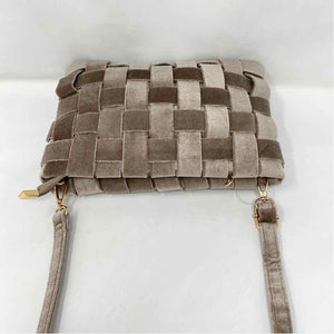 Pre-Owned Anthropologie Tan Velvet Handbag