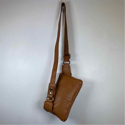 Pre-Owned Spikes & Sparrow Cognac Leather Handbag