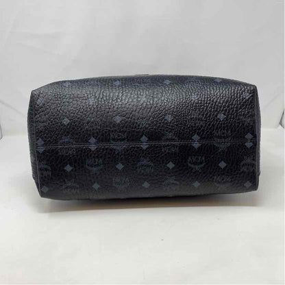 Pre-Owned MCM Black Leather Designer Handbag