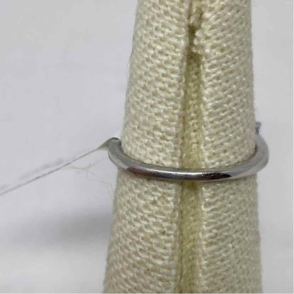 Pre-Owned Silver Gold Plated Ring