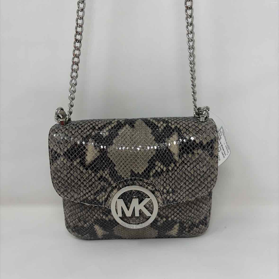 Pre-Owned MICHAEL by Michael Kors Grey Leather Handbag