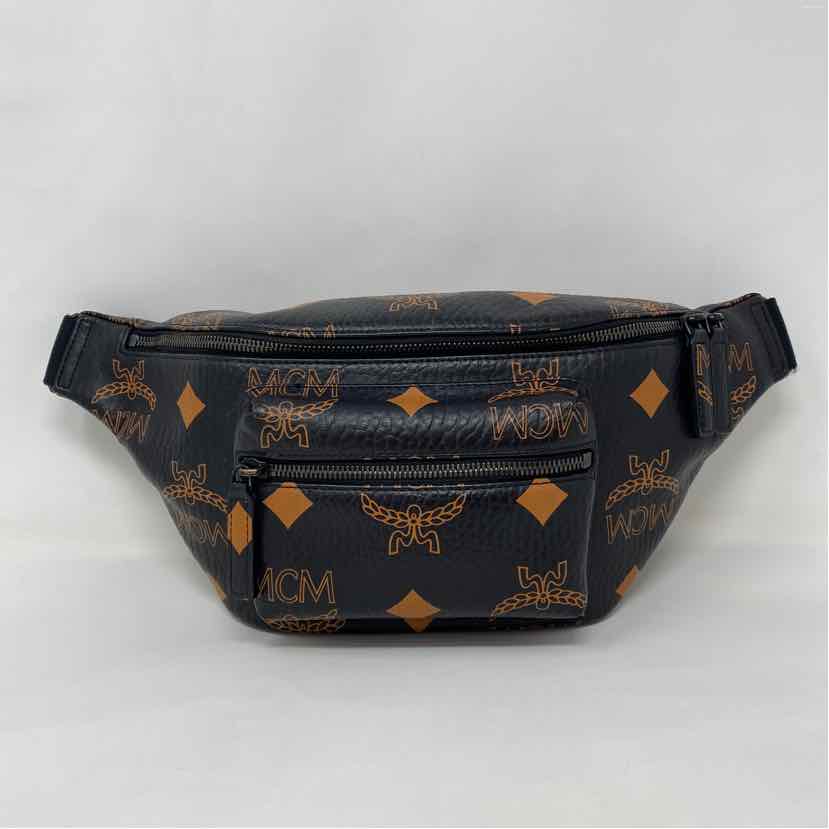 Pre-Owned MCM Monogram Leather Designer Handbag