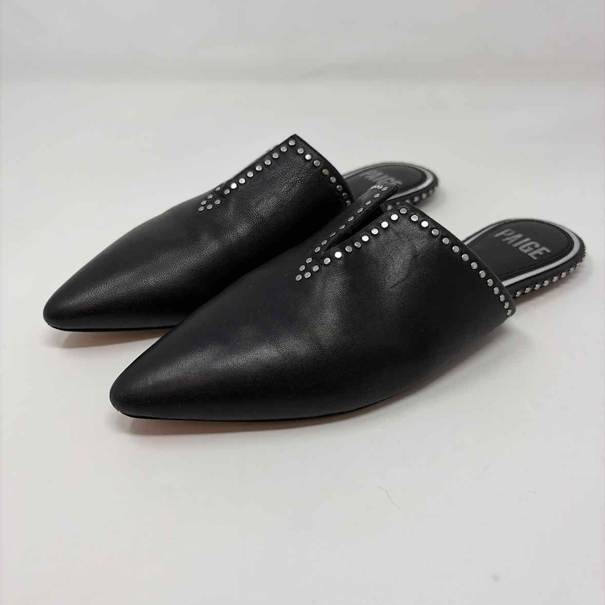 Pre-Owned Shoe Size 6 Paige Black Flats