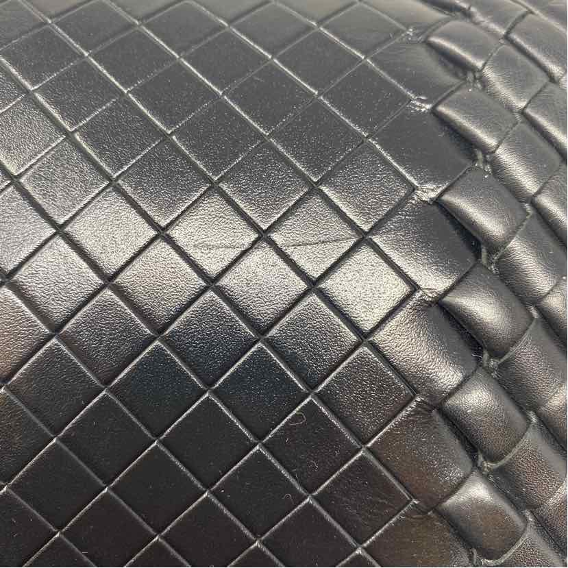 Pre-Owned Bottega Veneta Black Leather Designer Handbag