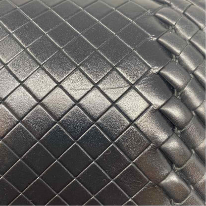 Pre-Owned Bottega Veneta Black Leather Designer Handbag