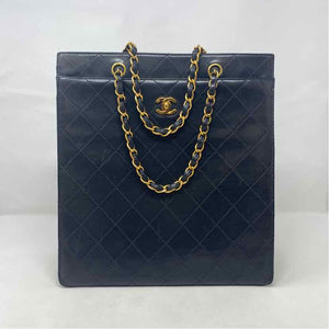 Pre-Owned Chanel Black Leather Designer Handbag