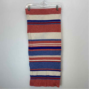 Pre-Owned Size L Striped Skirt
