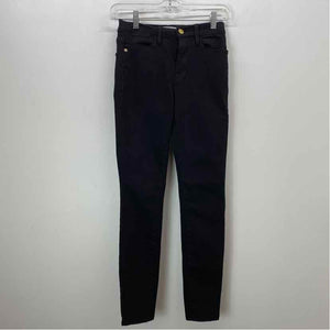 Pre-Owned Size 24/S Frame Black Jeans
