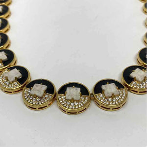 Pre-Owned Lele Sadoughi Gold Metal Necklace