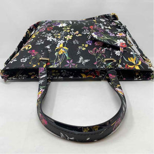 Pre-Owned Boutique Black Floral Handbag