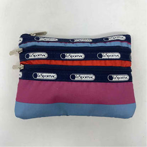 Pre-Owned LeSportsac Slate Blue Nylon Cosmetic Bag