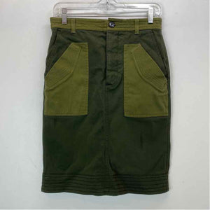 Pre-Owned Size XS ZARA Olive Skirt