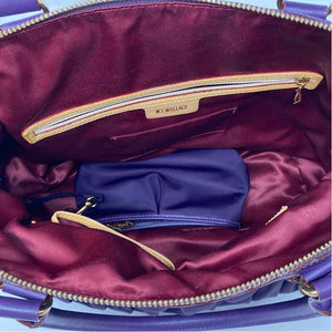 Pre-Owned MZ Wallace Purple Nylon Handbag
