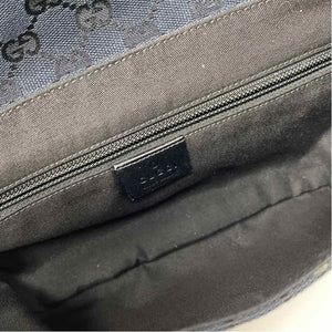 Pre-Owned Gucci Black Canvas Designer Handbag