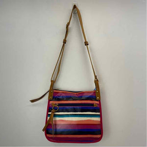 Pre-Owned Fossil Striped Canvas Handbag