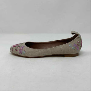 Pre-Owned Shoe Size 4.5 Tabitha Simmons Taupe Flats